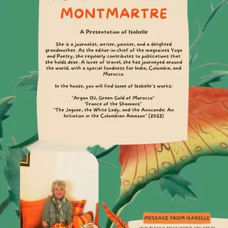 Apartment Montmartre Hidden Artist Loft *