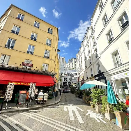 Apartment Montmartre Hidden Artist Loft *